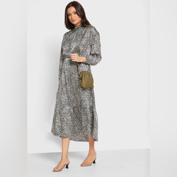 Mango Belted Printed Dress New. - Picture 9 of 9